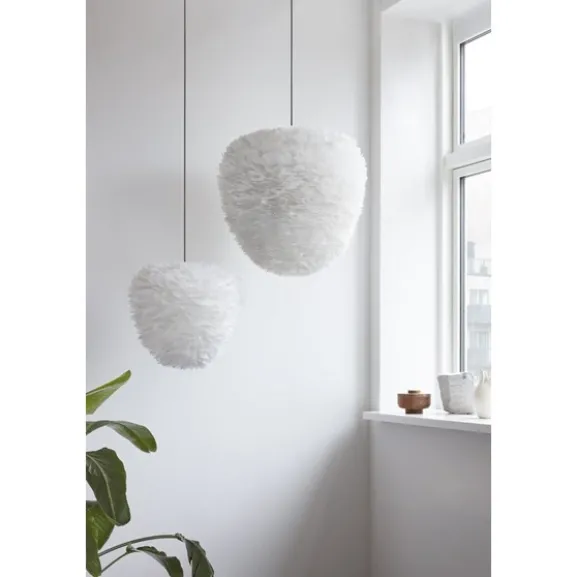 Fjäderlampa Eos Evia large, vit