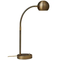 Fladen bordslampa, oxid