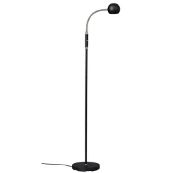 Fladen golvlampa, svart