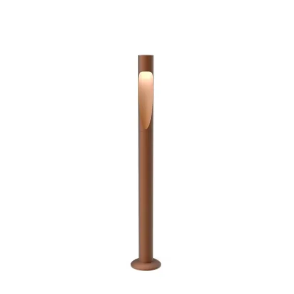 Flindt garden pollare long, corten