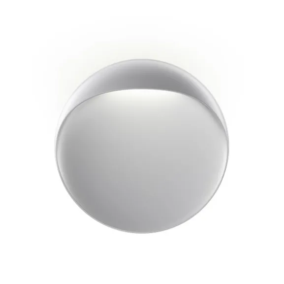 Flindt LED vägglampa, aluminium 30cm