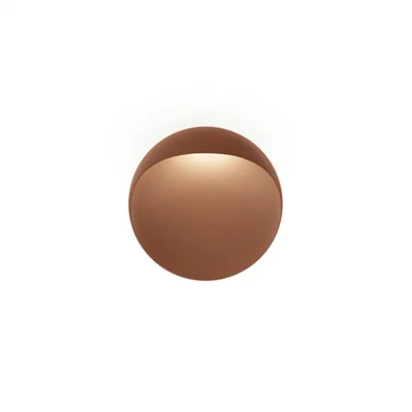 Flindt LED vägglampa, corten 20cm