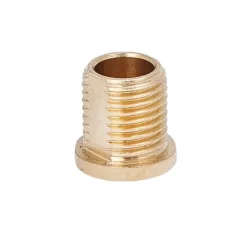 Flänsnippel M10x1x10 frästa sid rund