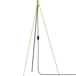 Floor tripod brushed brass 109 cm