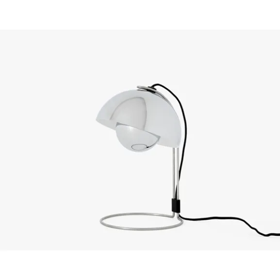 Flowerpot Bordslampa VP4, Chrome-Plated 23cm