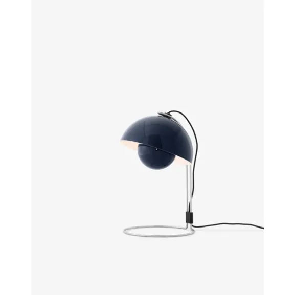 Flowerpot Bordslampa VP4 Steel Blue