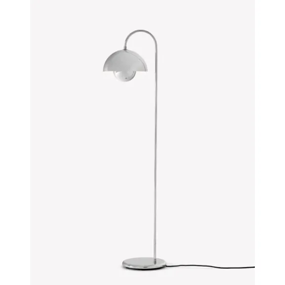 Flowerpot golvlampa VP12 Chrome-plated