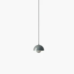 Flowerpot Pendant VP10, Stone Blue 16cm