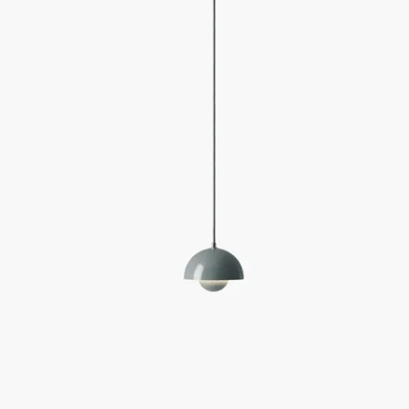 Flowerpot Pendant VP10, Stone Blue 16cm