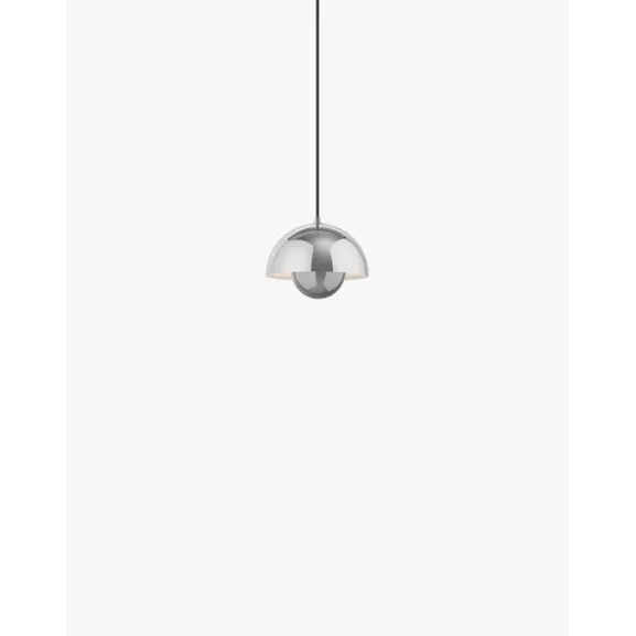 Flowerpot Pendel VP1, Chrome-Plated 23cm