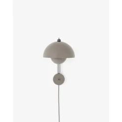 Flowerpot vägglampa VP8, Grey Beige