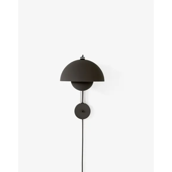 Flowerpot vägglampa VP8, Matt Black