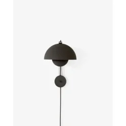Flowerpot vägglampa VP8, Matt Black