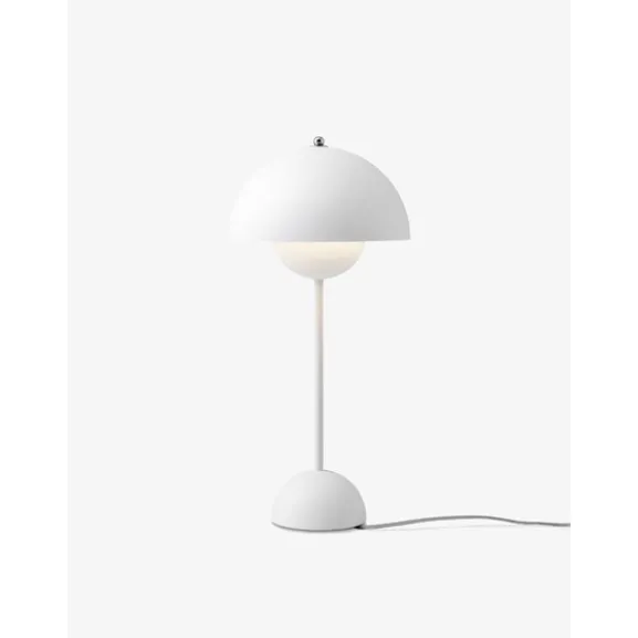 Flowerpot VP3 bordslampa, mattvit 50cm