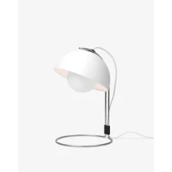 Flowerpot VP4 bordslampa, mattvit 23cm