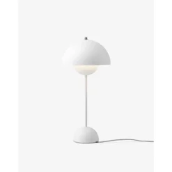 Flowerpot VP3 bordslampa, mattvit 50cm