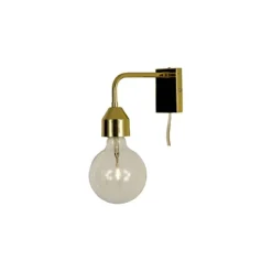FLYNN vägglampa, mässing 14,5cm