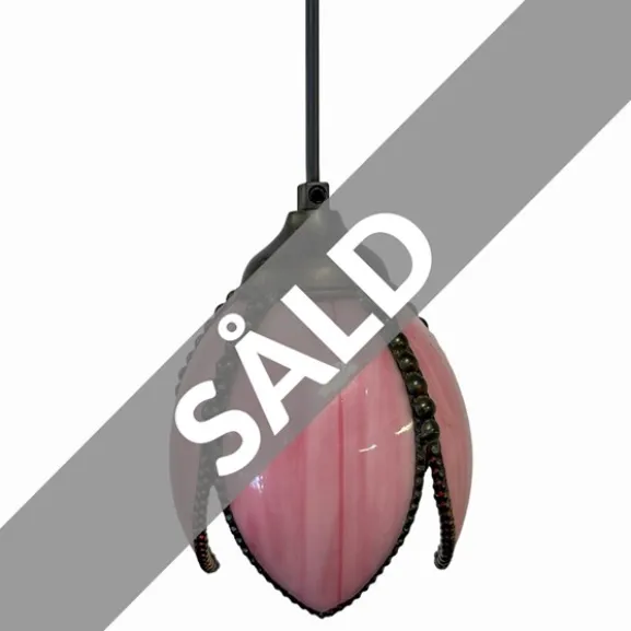 Fönsterlampa Evania, Rosa