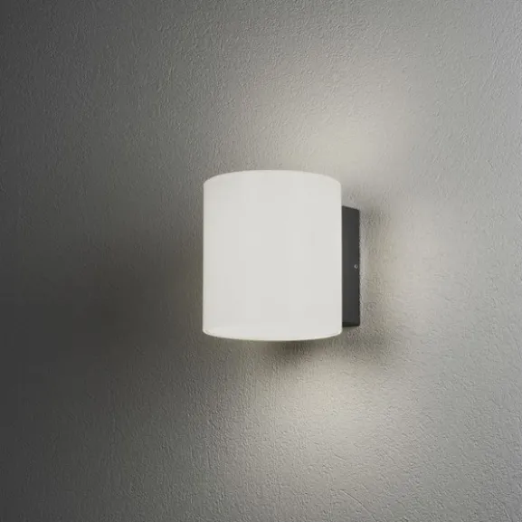 Foggia vägglykta LED, antracit/opal