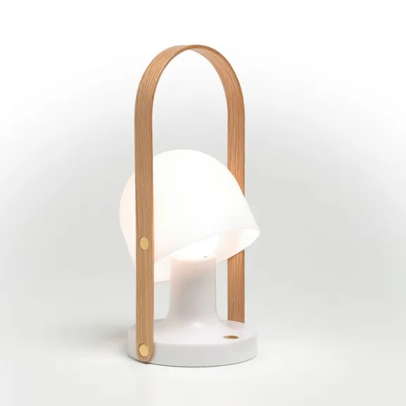 FollowMe bordslampa, vit
