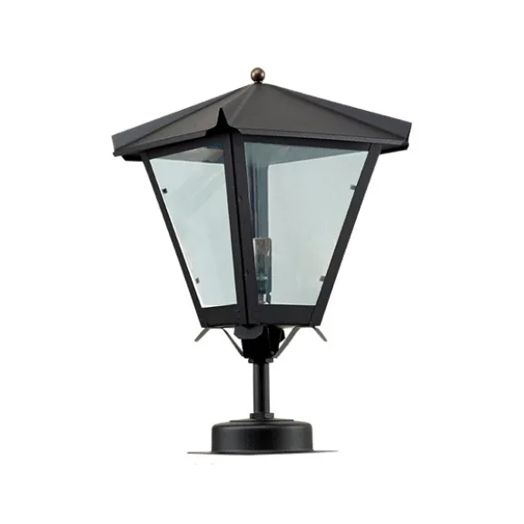 Fotlykta Gustav svart/fönsterglas