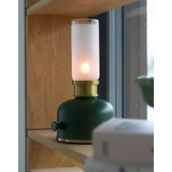 Frida portabel bordslampa Mörkgrön 22cm