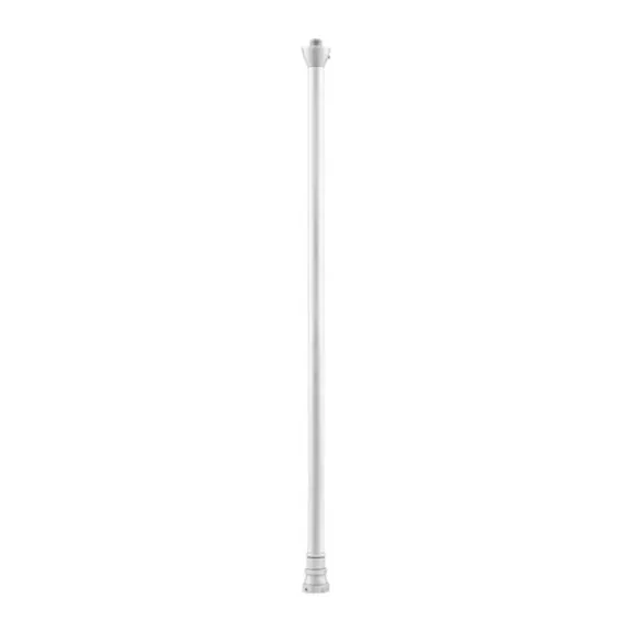 Förlängningsrör förnicklad mässing, 53cm