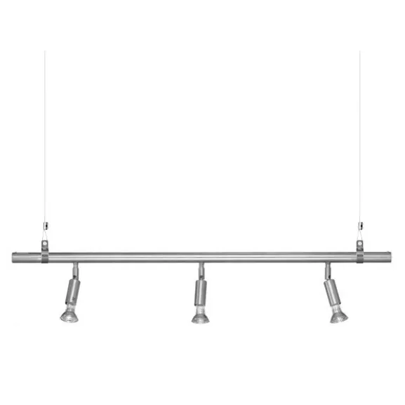 Förnicklat mässingsomtag med 3 meter vajer, 2-pack