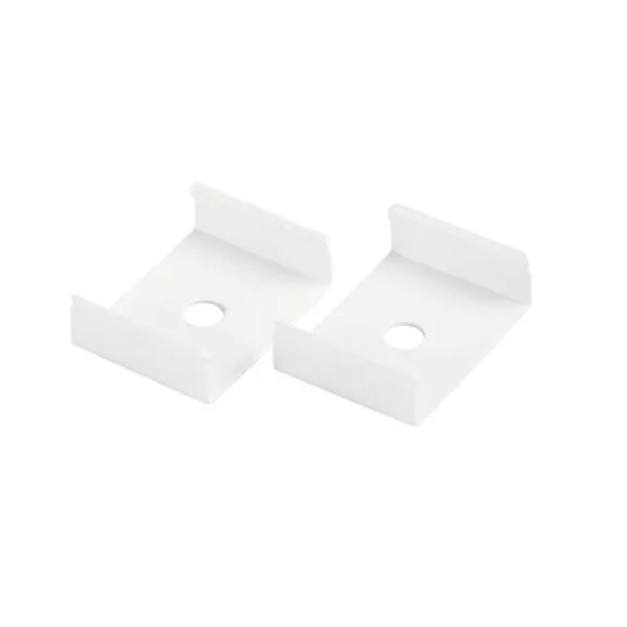 Fäste Clips Art Vit 2st