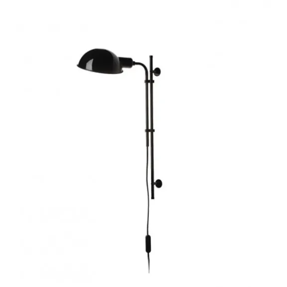 Funiculi Vägglampa, svart