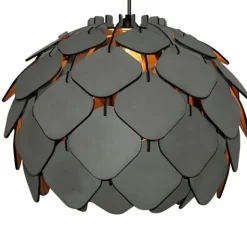 Getterön Taklampa, Betonggrå Large