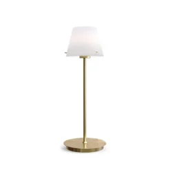 Gil bordslampa satin mässing G9