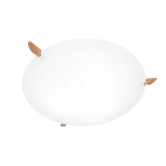 Ögla plafond, ek/vit 55cm