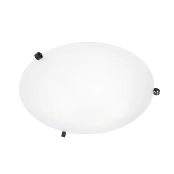 Ögla plafond, svart/vit 55cm