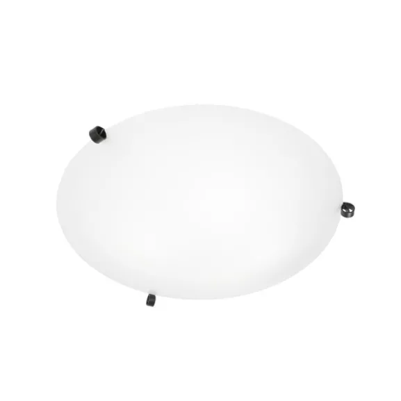 Ögla plafond, svart/vit 45cm