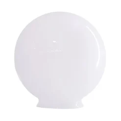 Glasglob opal, blank 250mm