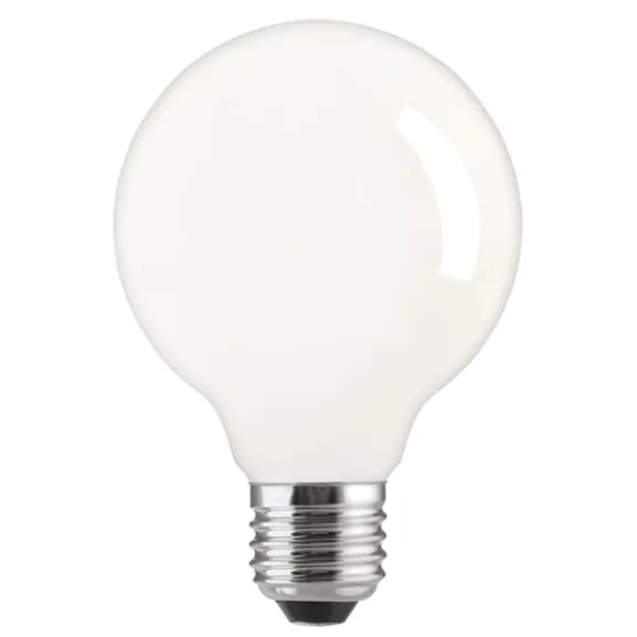 Glödlampa glob opal E27, 150W 125mm