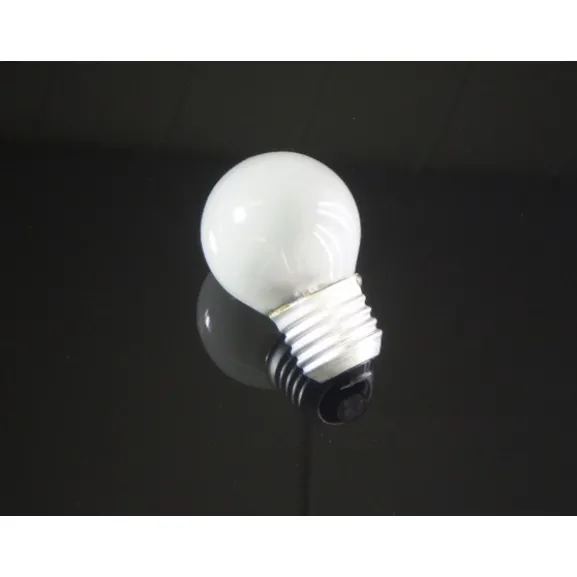 Glödlampa klot matt, E27 15W