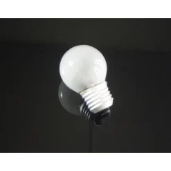 Glödlampa klot matt, E27 15W