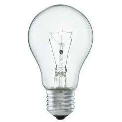 Glödlampa Normal E27 15W klar dimbar