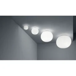 Glo-ball zero tak/vägg, opalglas 19cm