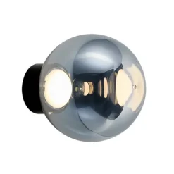 Globe Surface vägglampa krom 25cm