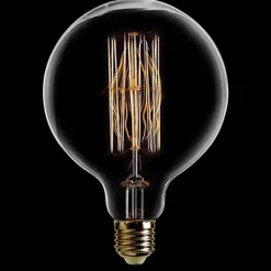 Globlampa 125mm Edison E27 40W, dimbar