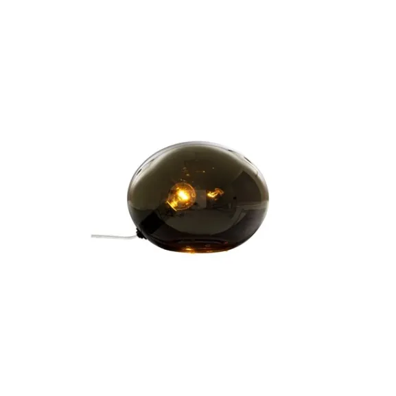 GLOBUS bordslampa, rökfärgad 24cm