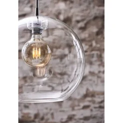 Gloria upphäng E27, svartstruktur/svart 3m
