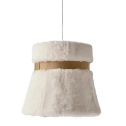 Glowing Ice Taklampa 40 cm, White/Crude Nature
