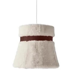 Glowing Ice Taklampa 50 cm, White/Oak