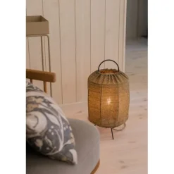 Golv-/bordslampa Ami H50 s/s Seoul grön/natur