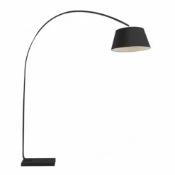 Golvlampa Hello Svart Med Röd Kabel 50cm