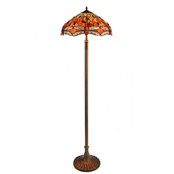 Golvlampa Trollslända Ädelsten / Dragonfly 46cm